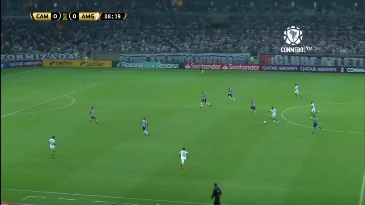 Análise: Atlético-MG sofre com retranca do América-MG, abusa dos cruzamentos, mas evita o pior - Globo.com