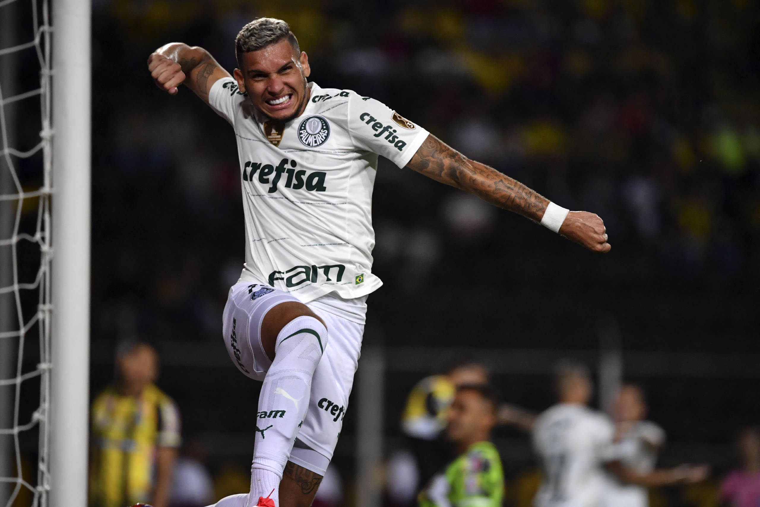 Com dois de Navarro, Palmeiras atropela o Deportivo Táchira na estreia da Libertadores - Gazeta Esportiva