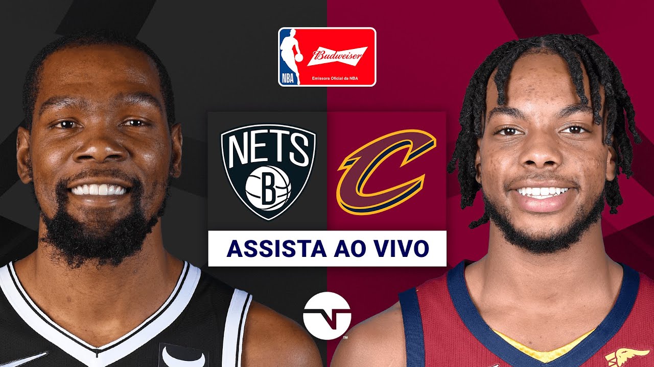 DURANT NO PLAY-IN! BROOKLYN NETS X CLEVELAND CAVALIERS | NBA AO VIVO E COM IMAGENS - TNT Sports Brasil