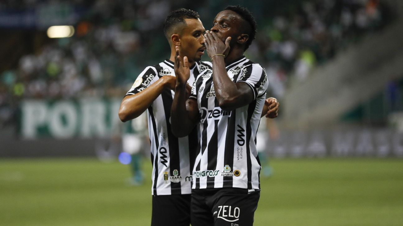 Ex-Corinthians dá show, e Palmeiras abre o Brasileirão com derrota para o Ceará em casa - ESPN.com.br