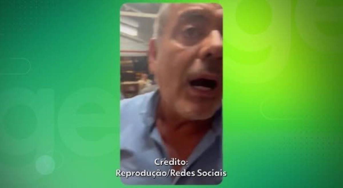 Ex-presidente do Cruzeiro deixa bar após cobranças de grupo por gestão no clube; vídeo - Globo.com