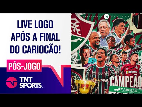 FLUMINENSE CAMPEÃO CARIOCA! FLA-FLU TERMINA EM CONFUSÃO E FLU LEVA A TAÇA | PÓS-JOGO - TNT Sports Brasil