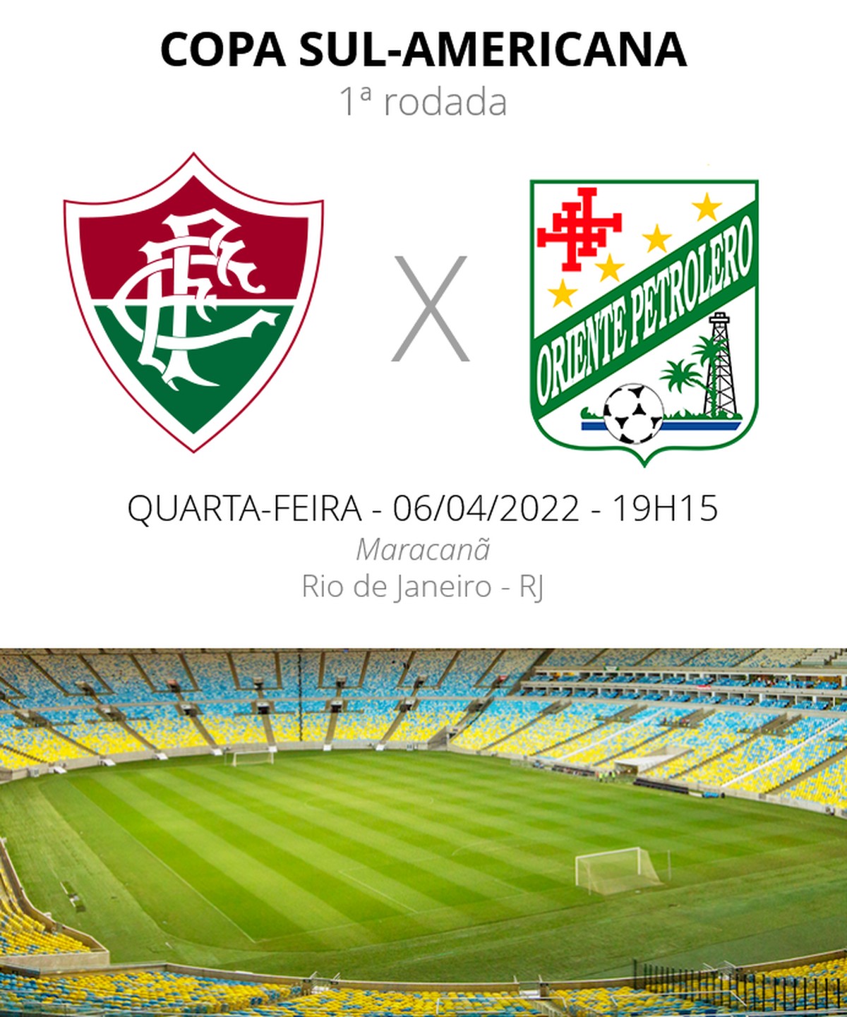 Fluminense x Oriente Petrolero: veja onde assistir, desfalques, escalações e arbitragem - Globo.com