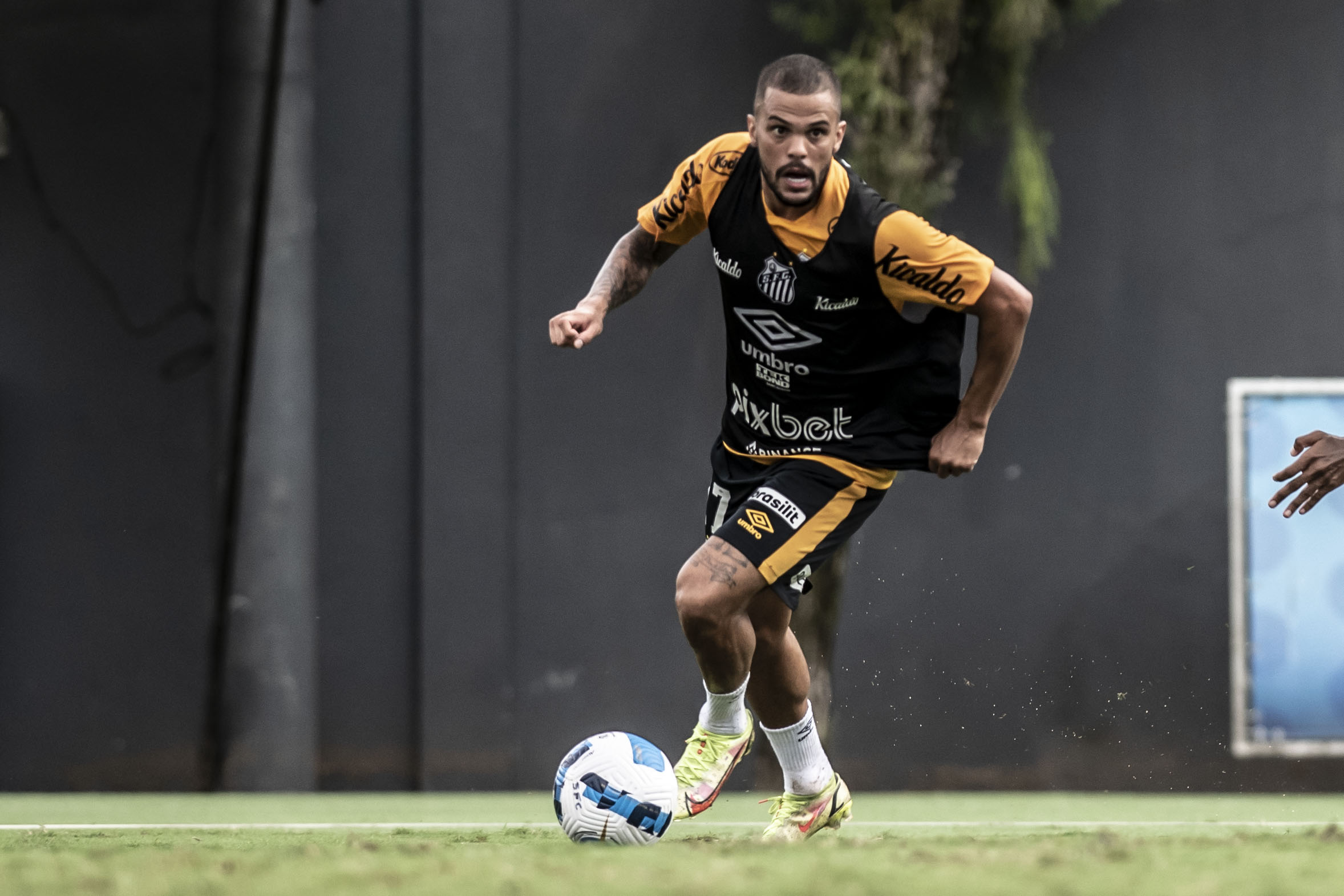 Por opção de Bustos, Auro é cortado da estreia do Santos na Sul-Americana - Gazeta Esportiva