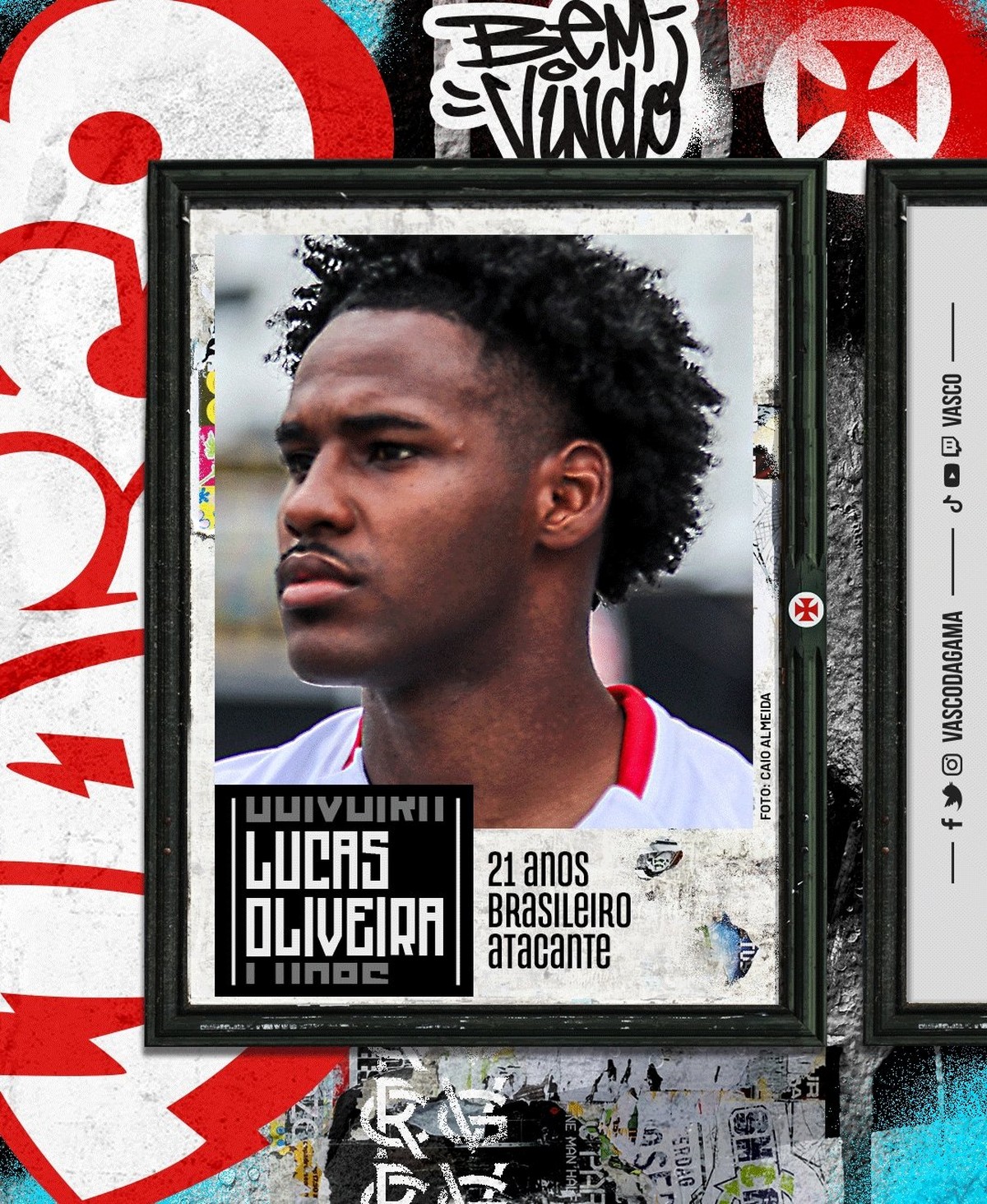 Vasco anuncia a contratação de Lucas Oliveira, que estava no Bangu - Globo.com