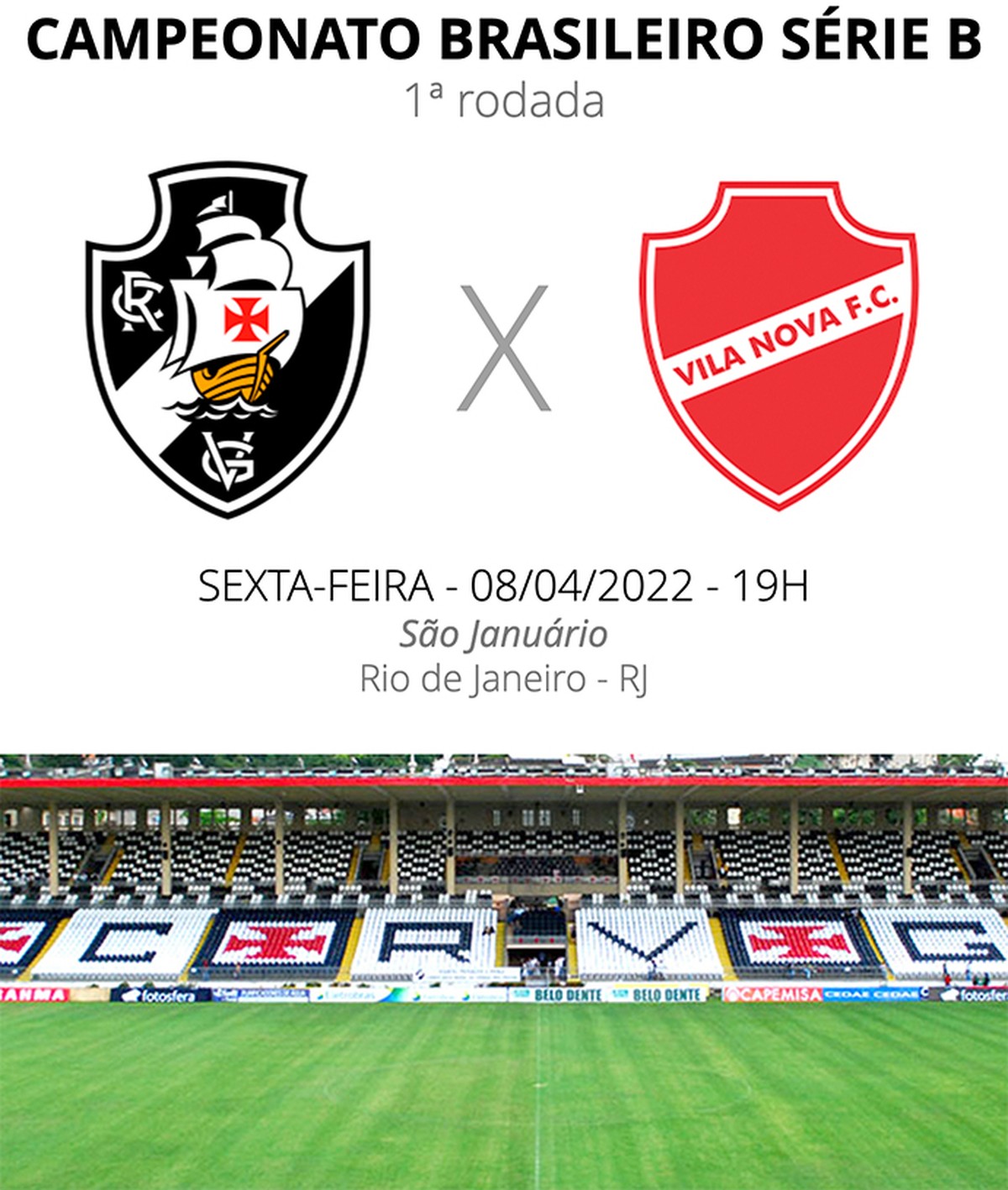 Vasco x Vila Nova: veja onde assistir, desfalques, escalações e arbitragem - Globo.com